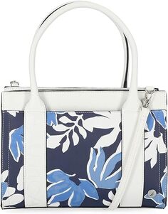 Женская сумка-портфель Nautica Sandy Jr. Top Handel со съемным ремешком через плечо, цветочный