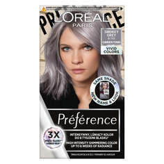 L&apos;Oreal Paris Стойкая краска для волос Preference Vivid Colors 9.112 Дымчато-серый L'Oreal