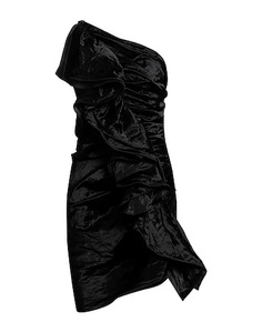 Платье миди Bottega Veneta, черный