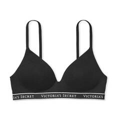 Бюстгальтер без косточек Victoria&apos;s Secret The T-shirt Lightly-Lined, черный