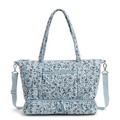 Сумка дорожная Vera Bradley Cotton Deluxe Women&apos;s, серо-голубой