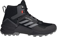 Походные ботинки Terrex Swift R3 Mid GORE-TEX — мужские adidas, черный
