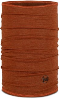 Легкий многофункциональный галстук из мериноса Buff, оранжевый