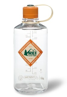 Бутылка для воды Nalgene Sustain Graphic с узким горлышком - 32 эт. унция REI Co-op, белый