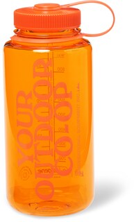 Бутылка для воды Nalgene Sustain Graphic с широким горлышком - 32 эт. унция REI Co-op, оранжевый