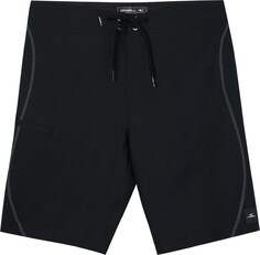 Однотонные шорты для плавания Hyperfreak Heat с S-образным швом 21 дюйм — мужские O&apos;Neill, черный O'neill
