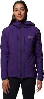 Теплая утепленная куртка Kor AirShell — женская Mountain Hardwear, фиолетовый