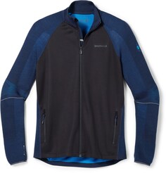 Спортивная куртка Intraknit Merino Sport с молнией во всю длину - Мужская Smartwool, синий