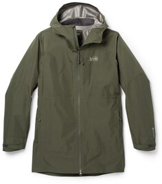 Длинная куртка XeroDry GTX — мужская REI Co-op, зеленый