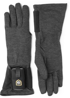Тактильные перчатки с теплозащитной подкладкой Hestra Gloves, серый