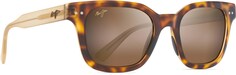 Поляризованные солнцезащитные очки Shore Break – женские Maui Jim, коричневый