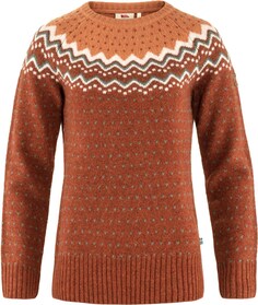 Вязаный свитер Ovik — женский Fjallraven, оранжевый