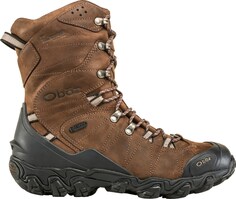 Утепленные водонепроницаемые ботинки Bridger 10 дюймов — мужские Oboz, коричневый