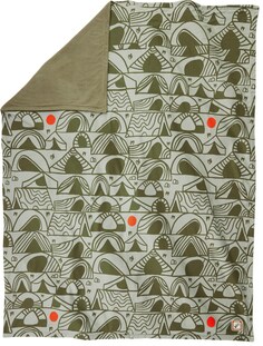 Фланелевое/флисовое одеяло REI Co-op, зеленый