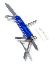 Нож альпиниста Swiss Army, синий