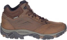 Мужские походные ботинки Moab Adventure средней водонепроницаемости Merrell, коричневый