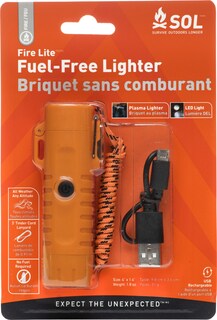 Бестопливная зажигалка Fire Lite SOL, оранжевый