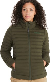 Утепленная куртка без перьев Echo — женская Marmot, зеленый