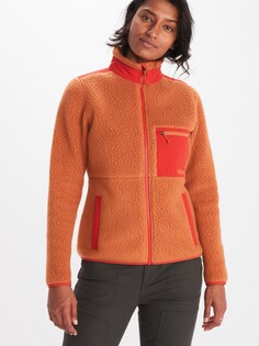 Флисовая куртка Wiley Polartec — женская Marmot, оранжевый