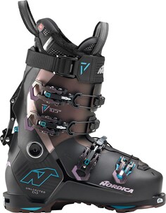 Лыжные ботинки Unlimited 105 W DYN - женские - 2023/2024 г. Nordica, черный