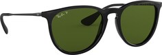 Классические поляризованные солнцезащитные очки Erika с низкой перемычкой — женские Ray-Ban, черный