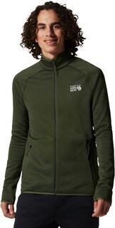 Куртка Polartec Power Stretch Pro — мужская Mountain Hardwear, зеленый