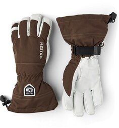 Утепленные перчатки Heli Hestra Gloves, коричневый