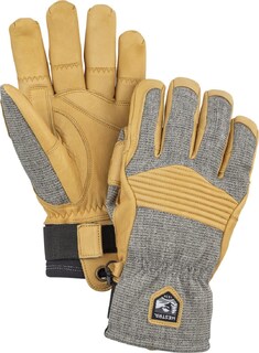 Армейские кожаные кулуарные перчатки Hestra Gloves, хаки