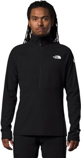 Пуловер Summit Series FUTUREFLEECE LT с полумолнией - мужской The North Face, черный