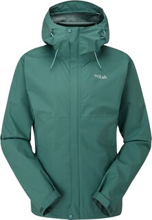 Эко-куртка Downpour – женская Rab, зеленый