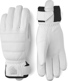 Альпийские кожаные перчатки PrimaLoft Hestra Gloves, белый