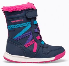 Водонепроницаемые ботинки Snow Crush 2.0 – для младенцев/малышей Merrell, синий