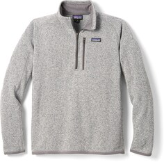Флисовый пуловер Better Sweater с молнией в четверть — мужской Patagonia, серый