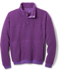 Пуловер MegaFleece Snap Up — мужской Outdoor Voices, фиолетовый