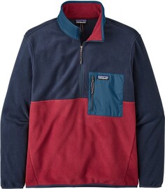 Пуловер Microdini с молнией до половины - мужской Patagonia, красный