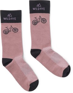 Велосипедные носки – женские Wild Rye, фиолетовый