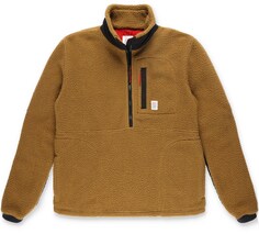 Флисовый пуловер Mountain - мужской Topo Designs, хаки