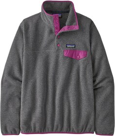 Легкий пуловер Synchilla Snap-T – женский Patagonia, серый