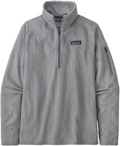 Пуловер Better Sweater с молнией в четверть — женский Patagonia, серый