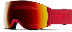 Снежные очки I/O MAG XL ChromaPop с защитными очками Smith, красный