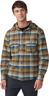 Рубашка с длинными рукавами и капюшоном Dusk Creek — мужская Mountain Hardwear, коричневый
