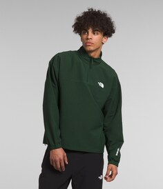 Пуловер с молнией на четверть Tekware Grid — мужской The North Face, зеленый