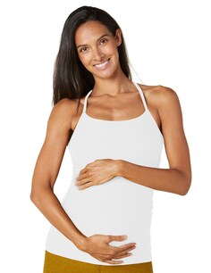 Майка Keep Cool для беременных с открытой спиной — женская Beyond Yoga, белый