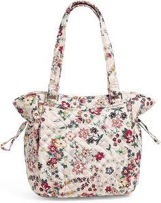 Женская хлопковая сумочка-сэтчел Vera Bradley Glenna, цветы