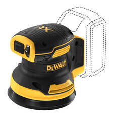 Аккумуляторная шлифовальная машина Dewalt DCW210N, 12000 об/мин, (без аккумулятора)