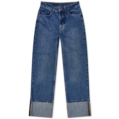 Джинсы Ksubi Brooklyn Cuffed Straight Jeans