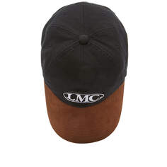 Двухцветная овальная кепка LMC