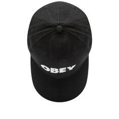 Шляпа с ремешком на спине с ярким логотипом Obey