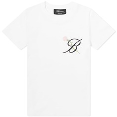 Футболка Blumarine Logo Fitted Tee