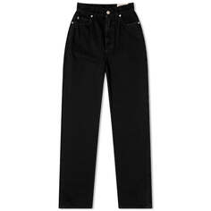 Джинсы Alexander McQueen High Waist Denim Pant